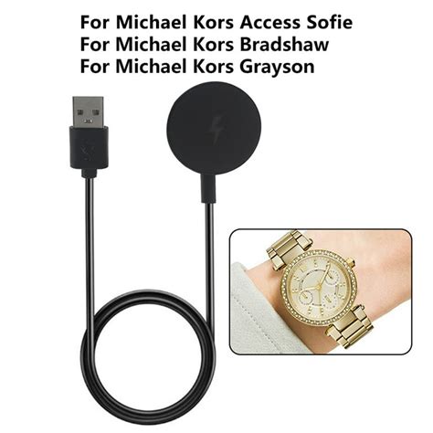 charger for michael kors smartwatch|michael kors grayson smartwatch charger.